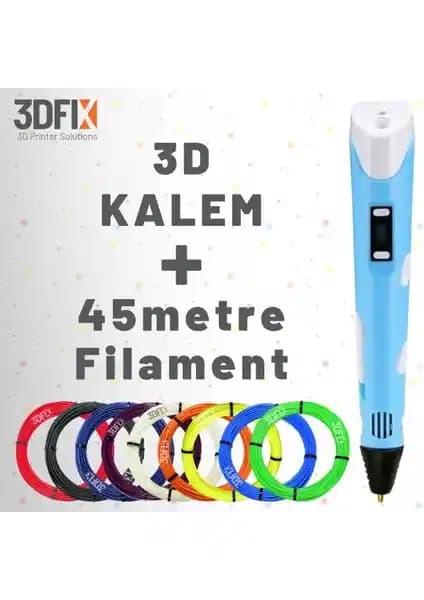 3DFIX 3D Kalem ile Yaratıcılığı Geliştiren Güvenli ve Çok Yönlü Tasarım Aracı