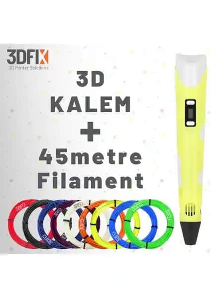 3DFIX 3D Kalem ile Yaratıcılığınızı Güçlendiren Yenilikçi Tasarım Aracı