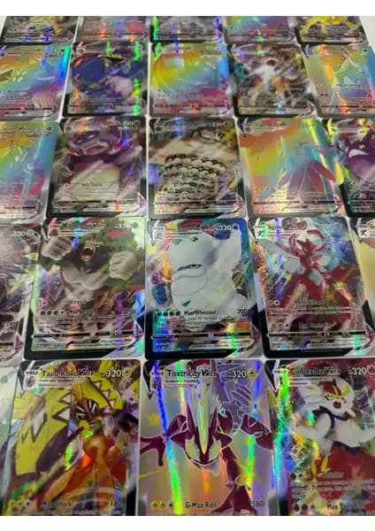 Abetto Market Pokémon Vmax Yeni Seri Oyun Kartları Yüksek Kalite ve Dayanıklılık