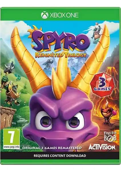 Activision Spyro Trilogy Reignited Xbox One için Yenilenen Klasik Oyun Koleksiyonu