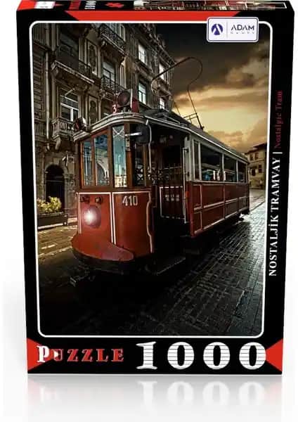Adam Games Nostaljik Tramvay 1000 Parça Puzzle Detaylı İnceleme ve Özellikleri