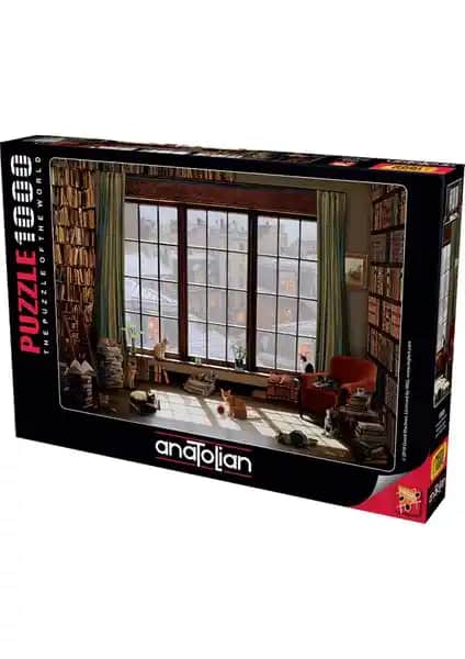 Anatolian 1000 Parçalık Puzzle Pencere Kedileri Detaylı Tanıtım ve Özellikleri