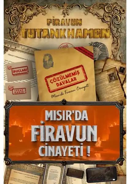Antik Mısır temalı dedektif oyunu Çözülme Davalar ile gizemi çözün
