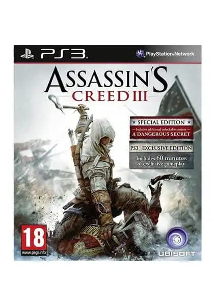 Assassin’s Creed III Special Edition: Amerikan Devrimi Temalı Tarih ve Aksiyon Oyunu