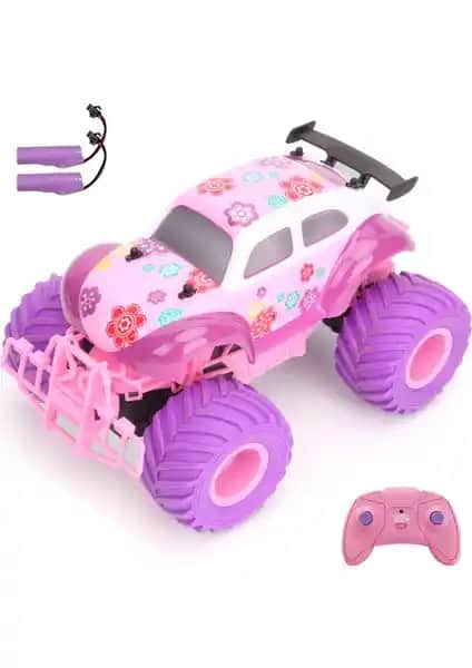 Beauty Life Kızlar İçin Renkli Uzaktan Kumandalı Araba Eğlence ve Güvenlik İçin Uygun
