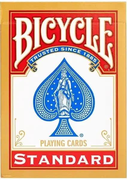 Bicycle Index Back 808 Rider İnteraktif Kırmızı Oyun Kartları Güvenilir ve Dayanıklı Tasarım