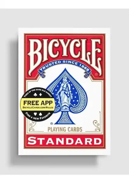 Bicycle Kırmızı Oyun Kartı: Dayanıklı ve Yüksek Performanslı Kart Destesi Özellikleri