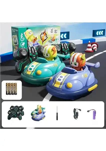 Çift Kişilik Uzaktan Kumandalı Çarpışan Araba: Dayanıklı ve Eğlenceli Oyun Deneyimi