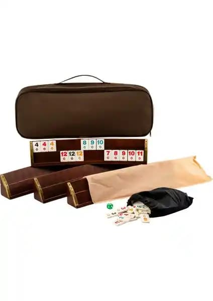 Comprox Eser Oval Okey Takımı Doğal Ahşap ve El İşçiliği ile Şık Oyun Deneyimi