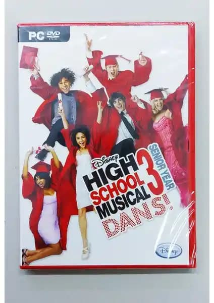 Disney Highschool Musical 3 Senior Year PC DVD Bilgisayar Oyunu Orijinal Kutuda Koleksiyon Parçası