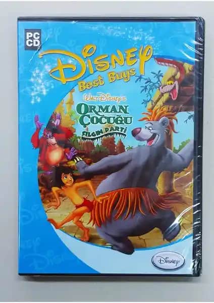 Disney Orman Çocuğu PC CD Oyunu Koleksiyon ve Nostalji Severler İçin Özel Bir Parça