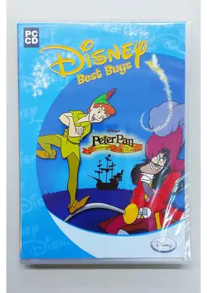 Disney Peter Pan PC CD Bilgisayar Oyunu - Orijinal Koleksiyon Parçası ve Eğlenceli Macera