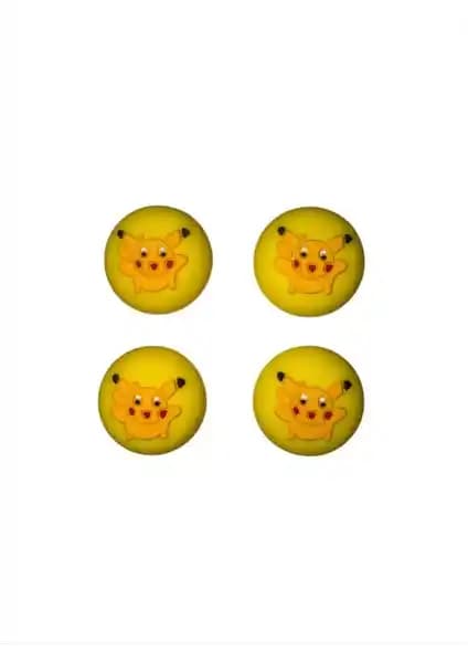 Doreka Desenli Analog Koruyucu Silikon Padleri Xbox ve PlayStation için Güncel ve Dayanıklı