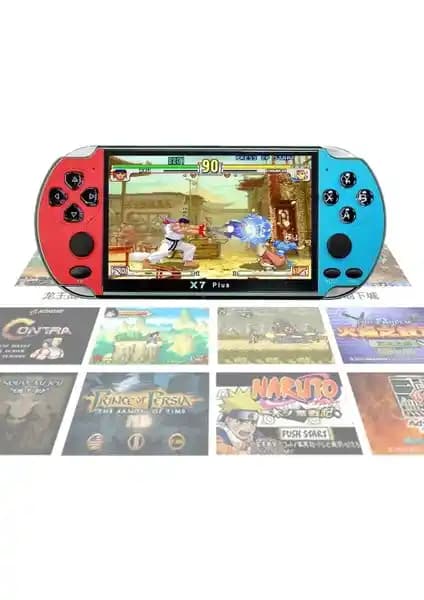 Ensiga Retro X7 Plus Taşınabilir Çok Fonksiyonlu Oyun ve Eğlence Cihazı