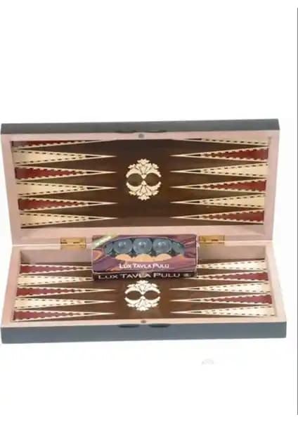 Eser Kaplama Tavla Küçük Boy: Dayanıklı ve Estetik Masa Oyunu Dekoratif Seçenek