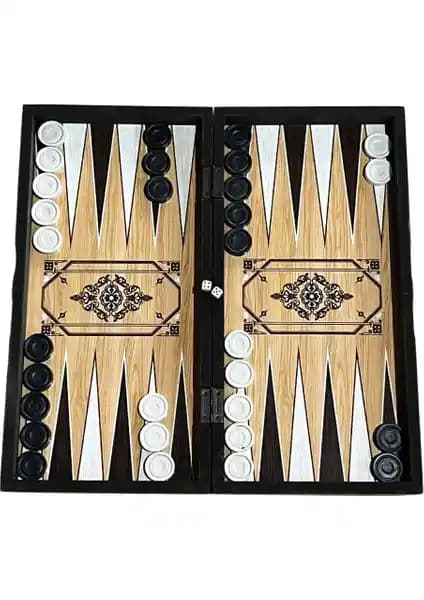 Eser Motif Kaplama Tavla Orta Boy 44x44 cm Modern ve Dayanıklı Tasarımıyla Öne Çıkıyor