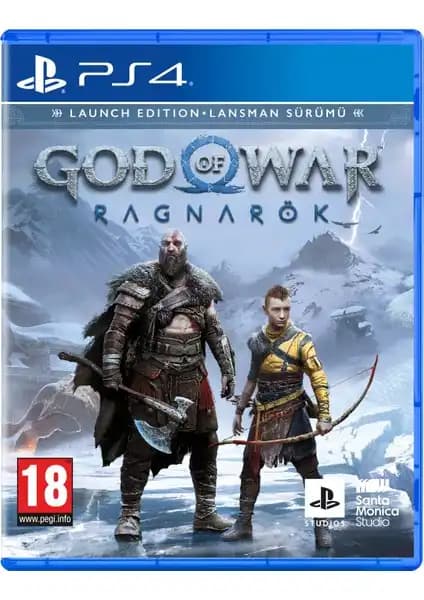 God of War Ragnarok Launch Edition PS4 Türkçe Altyazı ile Mitolojik Macera ve Savaş Deneyimi