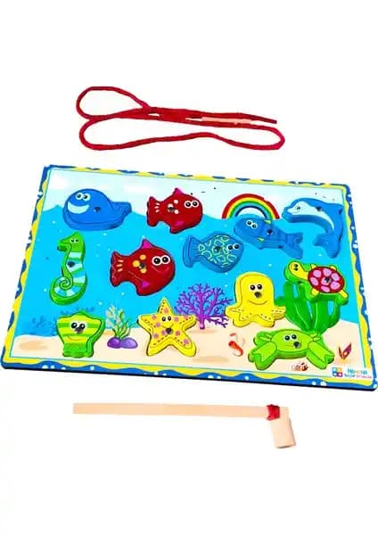 Hamaha HMH-284 Ahşap Geometrik İpe Dizme Balık Oyunu Detaylı İnceleme ve Değerlendirme