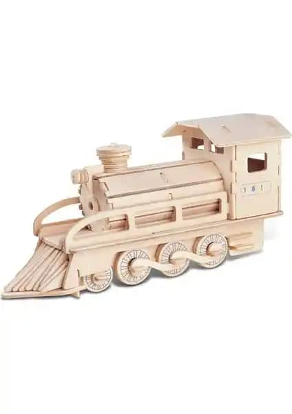 Hayal Sepeti Tren Ahşap Maket Büyük Boy: Yaratıcı ve Eğitici Bir Hobi Deneyimi