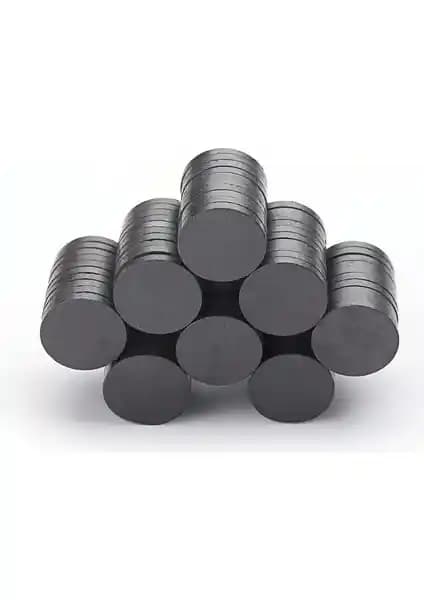 Hdg 18X3 mm Yuvarlak Ferrit Mıknatıs: Güçlü ve Çok Amaçlı Kullanım Seçenekleri