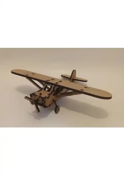 Hobi İçin Uygun Ahşap Uçak Maketi Seti Kolay Montaj ve Kişiselleştirme İmkanıyla