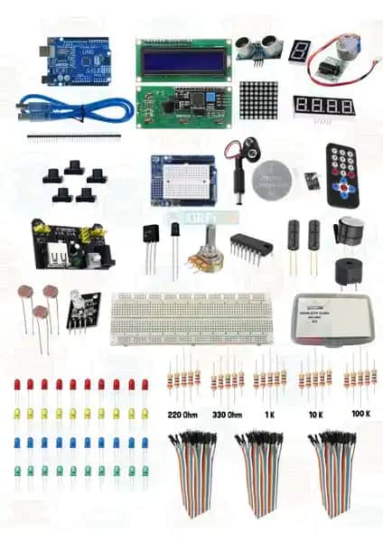 Kirpilab Arduino Başlangıç Seti ile Elektronik ve Programlamaya Güçlü Bir Adım Atın