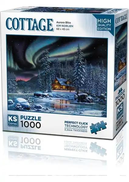KS Games Aurora Bliss 1000 Parça Puzzle: Yüksek Kalite ve Çevre Dostu Tasarım