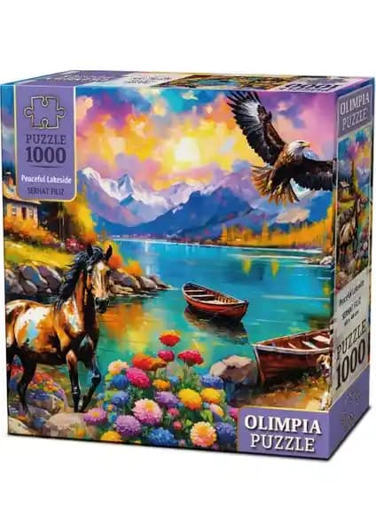 KS Games Olimpia Peacefullakeside 1000 Parça Puzzle İnceleme ve Detaylar