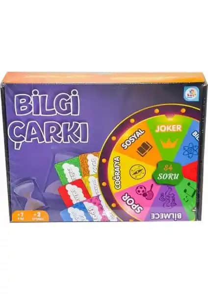 Laço Kids Utku Oyuncak LC7505 Bilgi Çarkı ile Eğlenceli ve Eğitici Öğrenme Deneyimi