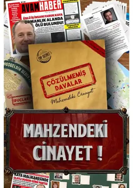 Mahzendeki Cinayet: Dedektiflik Temalı Suç Çözme Oyunu ve Detaylı Analizi