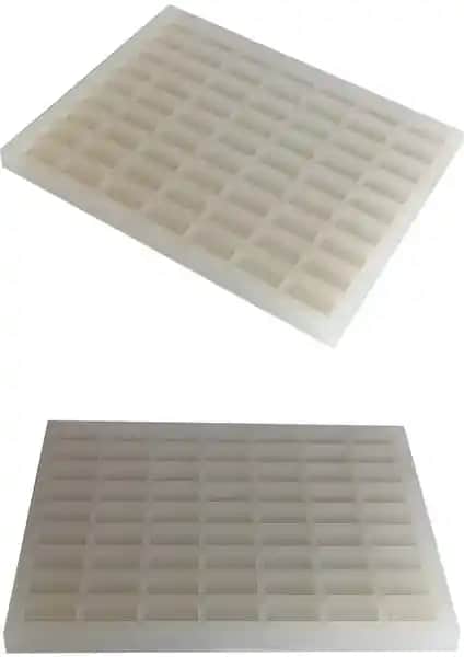 Nana Art Minyatür 1/12 Ölçekli Boşluklu Tuğla Silikon Kalıp Detaylı Taş Döküm Aracı