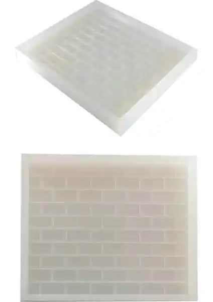 Nana Art Minyatür Pürüzlü Duvar Silikon Kalıp Dekorasyon ve El Sanatları Projeleri İçin