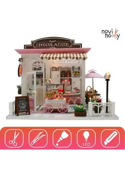 Novi Minyatür Maket Ev Kiti ile Kendin Yap Hobinizi Geliştirin ve Dekorasyona Yönelik Unutulmaz Deneyim