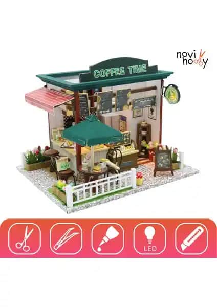 Novi Minyatür Maket Ev Kiti ile Yaratıcı ve Dekoratif Kendin Yap Deneyimi