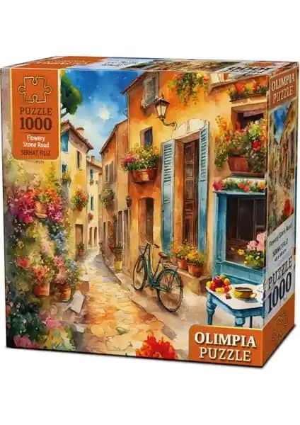 Olimpia Puzzle Olimpia Flowery Stone Road 1000 Parça Detaylı İnceleme ve Özellikleri