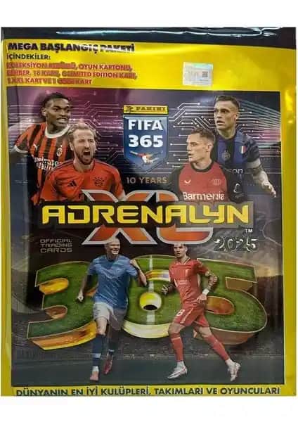 Panini FIFA 365 Adrenalyn 2025 Mega Başlangıç Paketi Koleksiyon ve Çevrimiçi Oyun Deneyimi