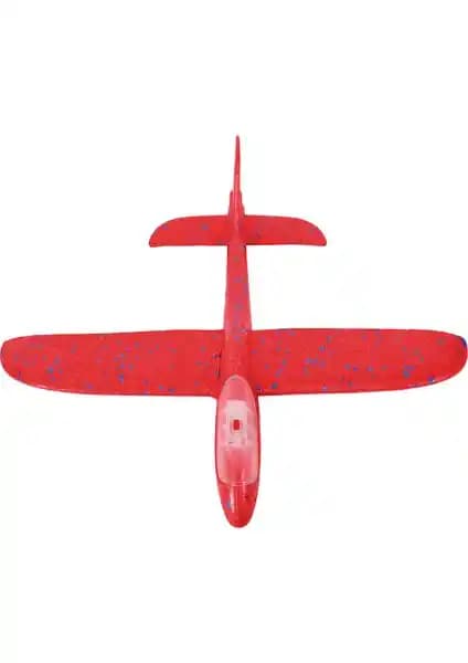 Quueppty 48CM El Atma Ayarlanabilir Uçan Planör Uçak Güvenli ve Eğlenceli Çocuk Oyuncağı