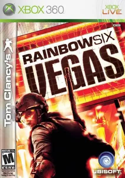 Rainbow Six Vegas Xbox 360 için Takım Çalışması ve Gerçekçi Grafiklerle Stratejik Nişancı Oyunu