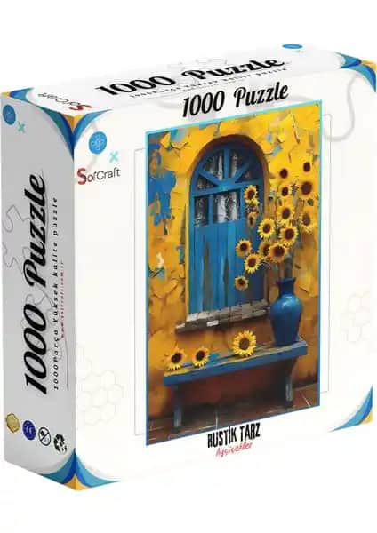 Soi Craft 1000 Parça Puzzle: Sanat ve Zeka Dolu Yüksek Kalite Puzzle Deneyimi