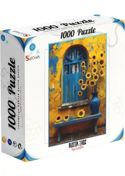 Soi Craft 1000 Parça Puzzle: Sanat ve Zeka Dolu Yüksek Kalite Puzzle Deneyimi