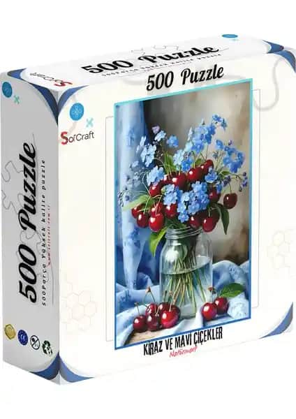 Soi Craft 500 Parça Puzzle ile Sanat ve Zihin Sağlığını Geliştiren Eğlenceli Aktivite