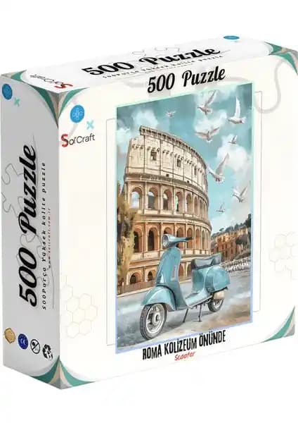 Soi Craft 500 Parça Puzzle: Sanat ve Eğlencenin Buluşma Noktası