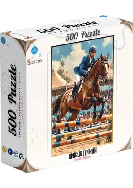 Soi Craft 500 Parça Puzzle Sanat ve Zihin Becerilerini Geliştiren Yüksek Kaliteli Ürün