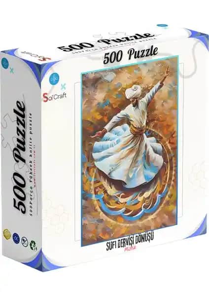 Soi Craft 500 Parça Puzzle Sanat ve Zihin Egzersizi İçin Uygun Çözüm
