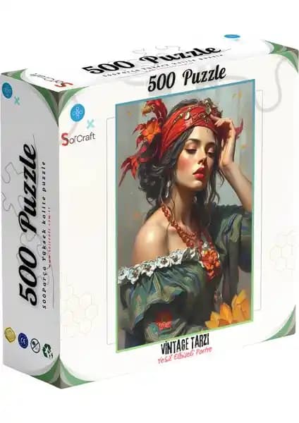 Soi Craft 500 Parça Puzzle: Sanat ve Zihni Birleştiren Yaratıcı Aktivite
