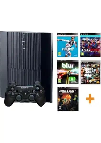 Sony PlayStation 3 Super Slim 500 GB - Geniş Oyun Kütüphanesi ve Dayanıklı Tasarım