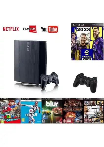 Sony PS3 320GB ve Geniş Oyun Seçenekleriyle Ev Eğlencesinin Zirvesi