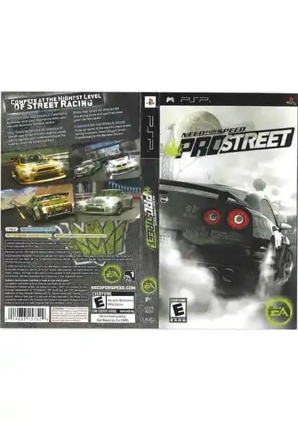 Sony PSP Prostreet Kutusuz Orijinal CD ile Hız ve Gerçekçilik Dolu Yarış Deneyimi