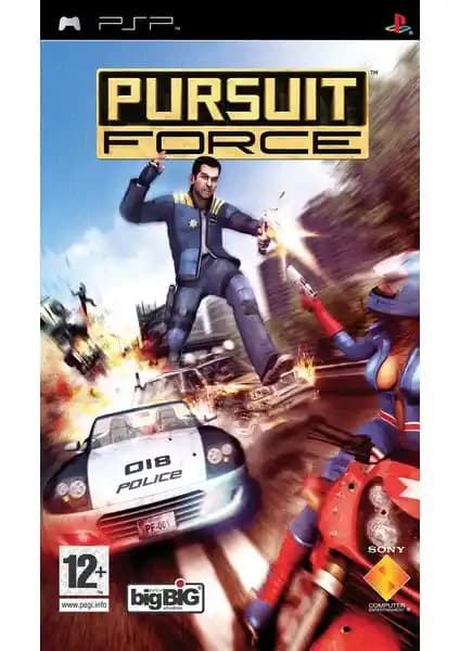 Sony PSP Pursuit Force Orijinal Kutusuz CD ile Hız ve Macera Dolu Eğlence Deneyimi