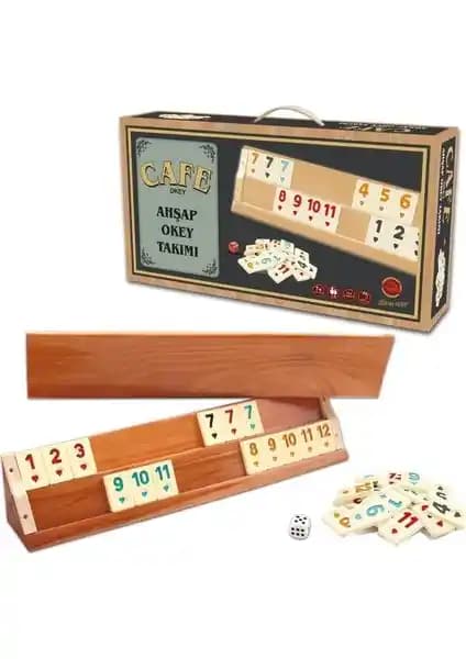 Star Kahveci Ahşap Okey Takımı: Kaliteli ve Şık Tasarımıyla Geleneksel Oyun Keyfi